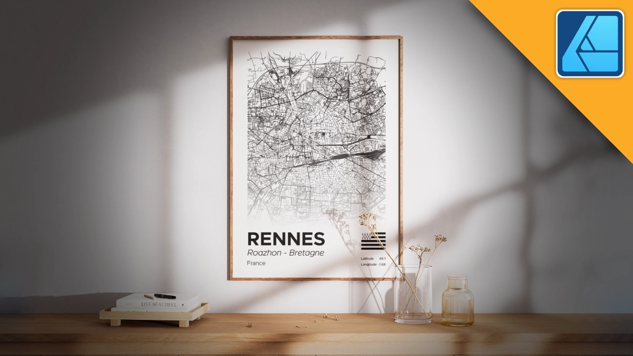 Créer des affiches de ville avec des données cartographiques